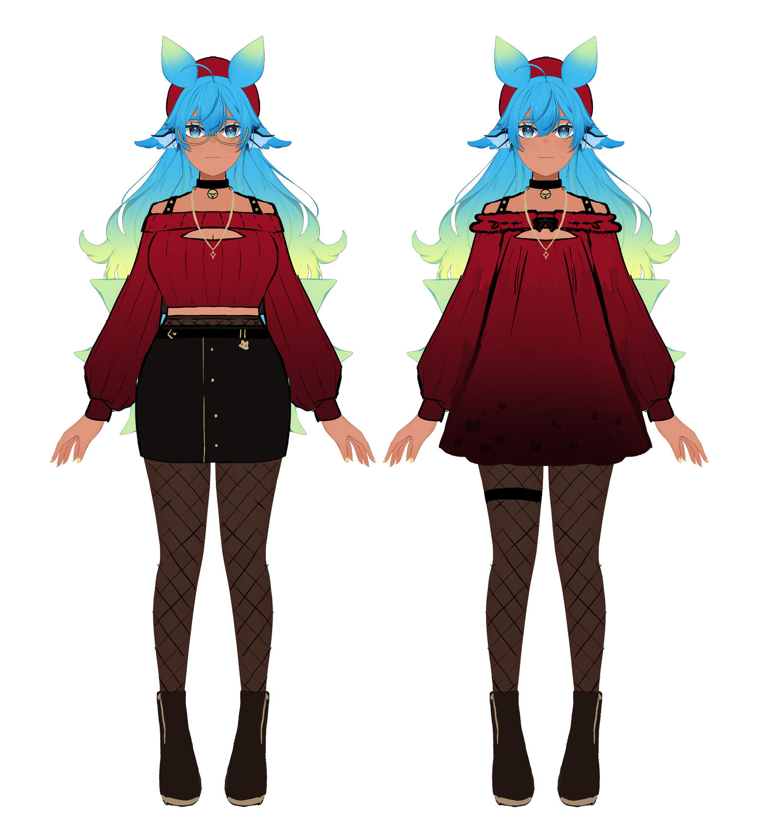 Casual Red Outfit